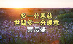 多一分恩慈 世間多一分暖意
