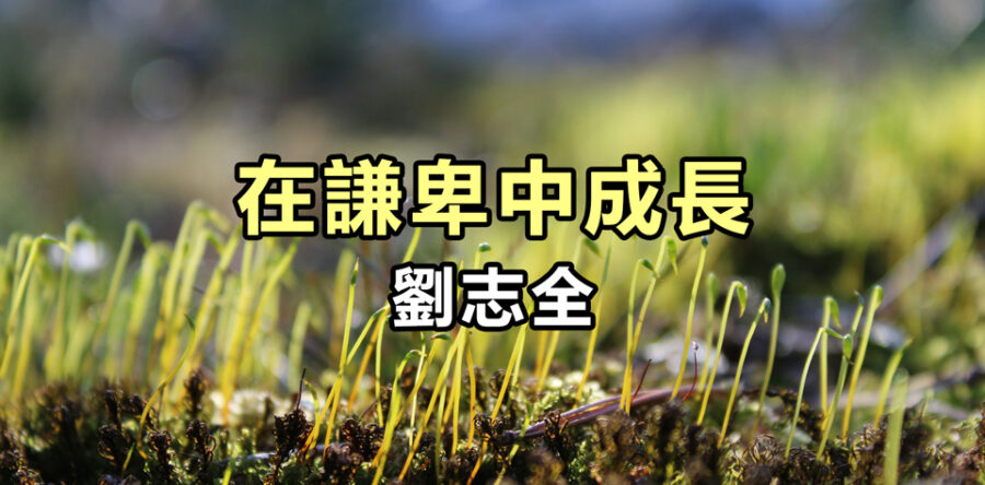 在謙卑中成長