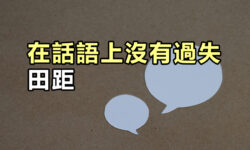 在話語上沒有過失
